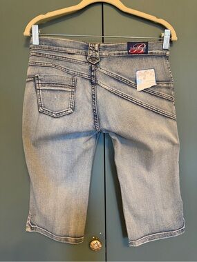 Nwt Vtg Y2K Beverly capri jeans low waist size S/M